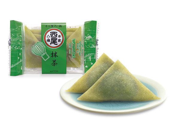 あん生八ッ橋｜抹茶｜八つ橋商品ご案内｜本家西尾八ッ橋