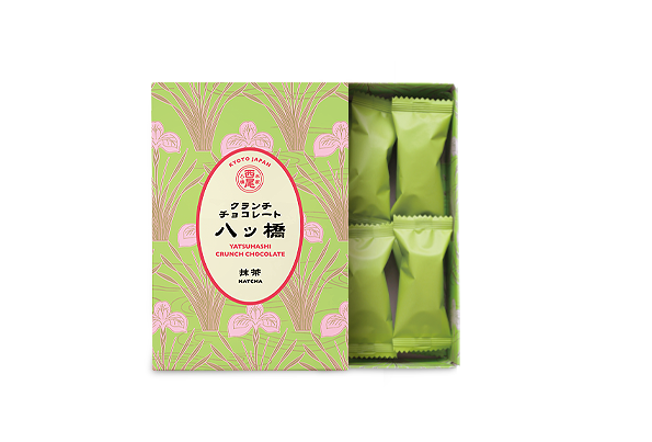 チョコレート八ッ橋｜抹茶｜八つ橋商品ご案内｜本家西尾八ッ橋