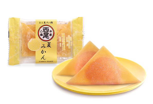 あん生八ッ橋｜夏みかん｜八つ橋商品ご案内｜本家西尾八ッ橋