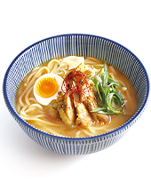 西尾八ッ橋の里　山椒鶏みそうどん