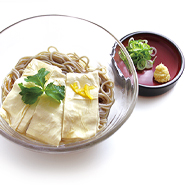 夏限定 冷やし湯葉そば