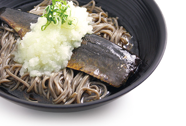 西尾の冷やしおろし にしん蕎麦