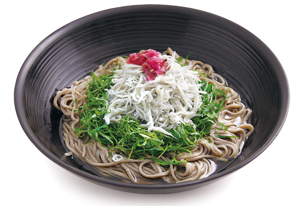西尾の冷やし しらす蕎麦